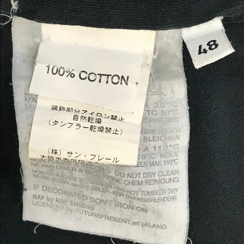 RAF BY RAF SIMONS | ラフバイラフシモンズ バックプリント ノースリーブ タンクトップ グレー サイズ:48【倉吉店】