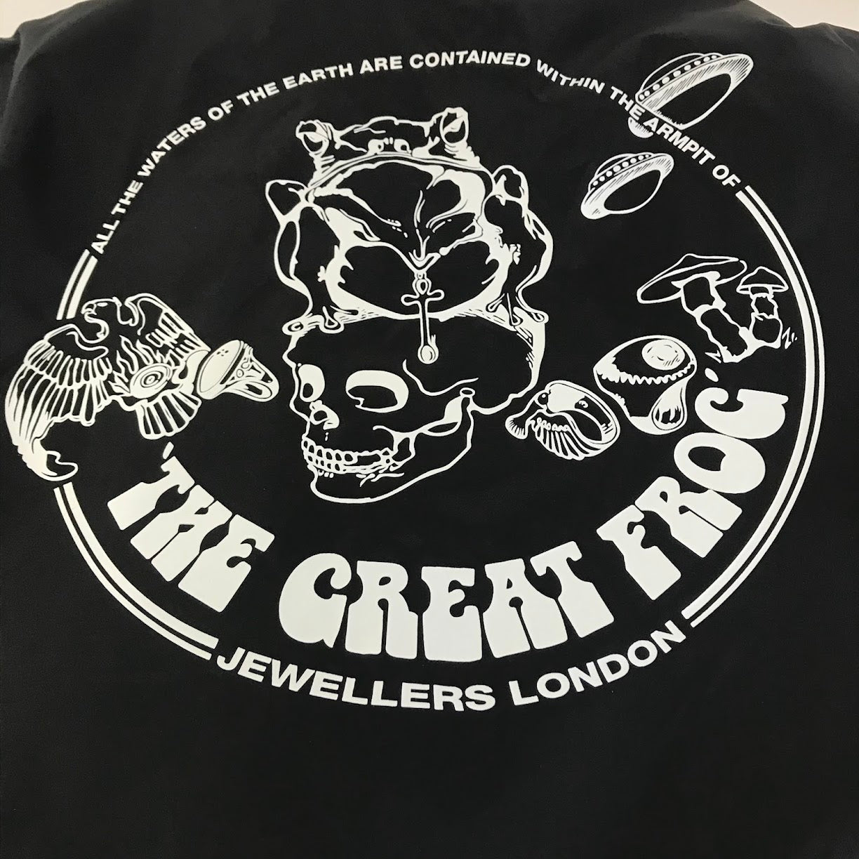 THE GREAT FROG|グレートフロッグ 内ボアコーチジャケット ナイロンジャケット ブラック サイズ:L【倉吉店】