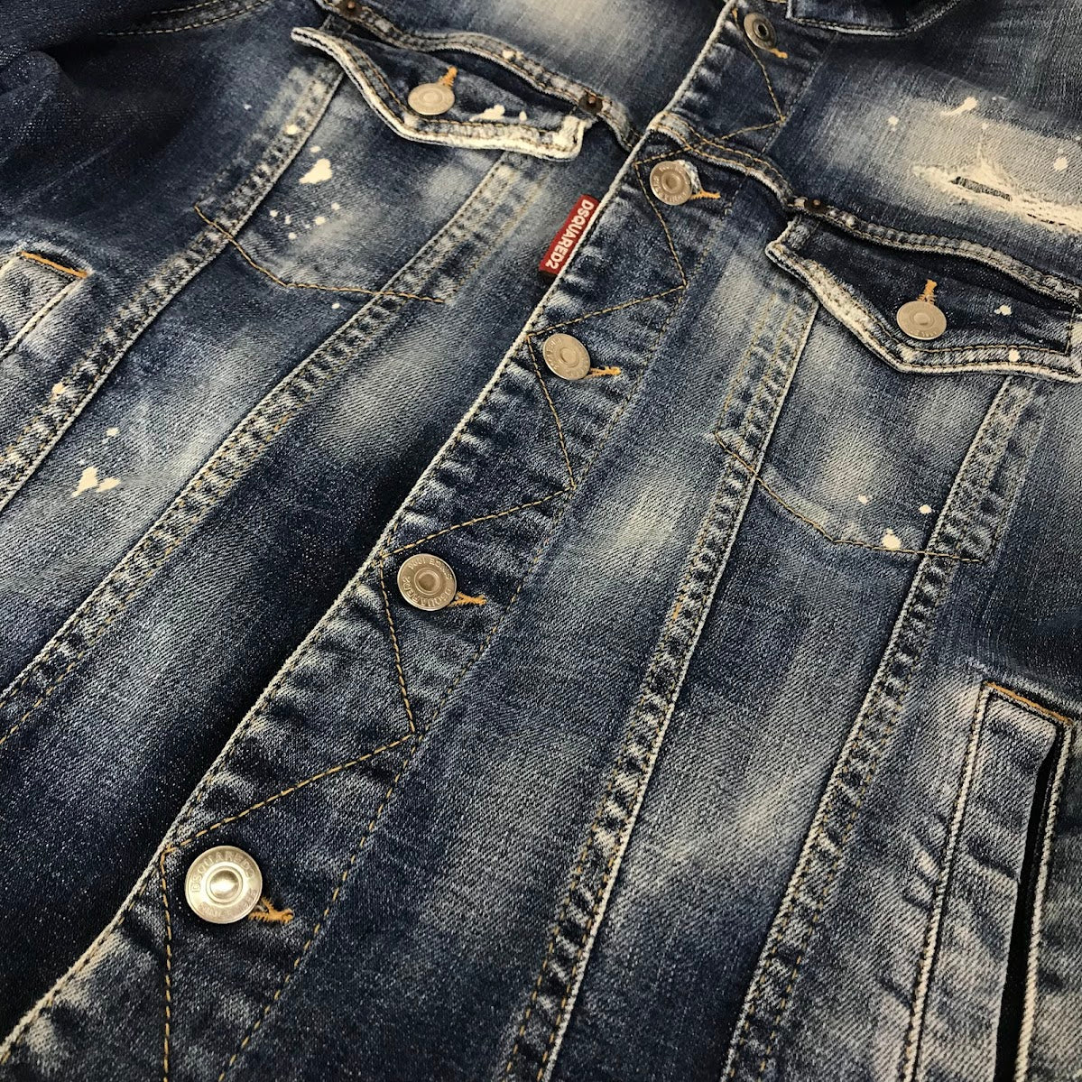 DSQUARED2 | ディースクエアード Dan Jean Jacket デニムジャケット デニム S74AM1521 S30872 ブルー サイズ:48【倉吉店】