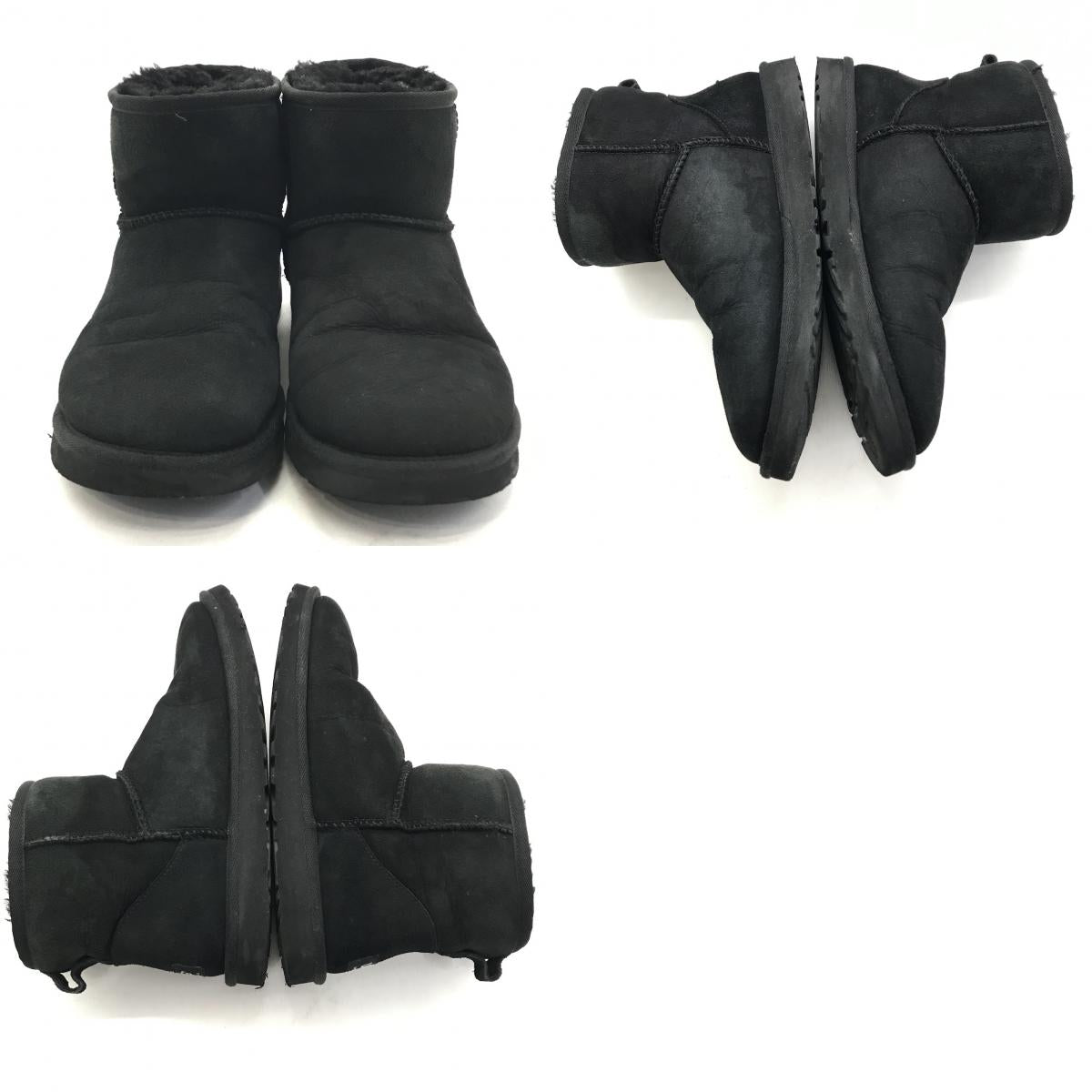 UGG | アグ CLASSIC MINI クラシックミニ ムートンブーツ ブーツ 5854 ブラック 26cm【倉吉店】