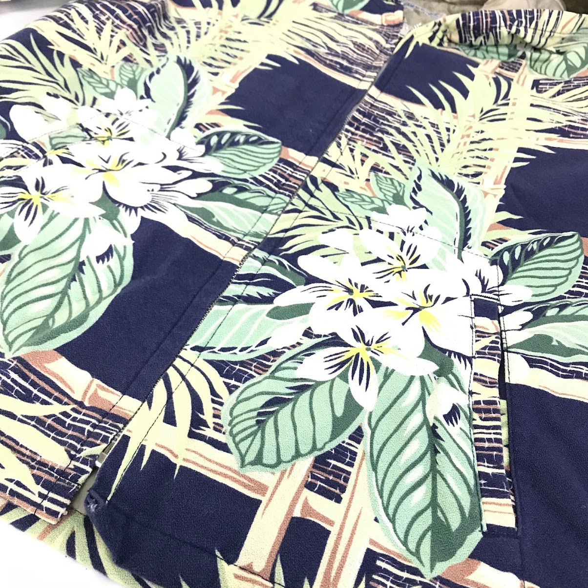 SUN SURF | サンサーフ PLUMERIA HOODED PARKA フーディーブルゾン その他アウター SS11661 ボタニカル柄 サイズ:XS【倉吉店】