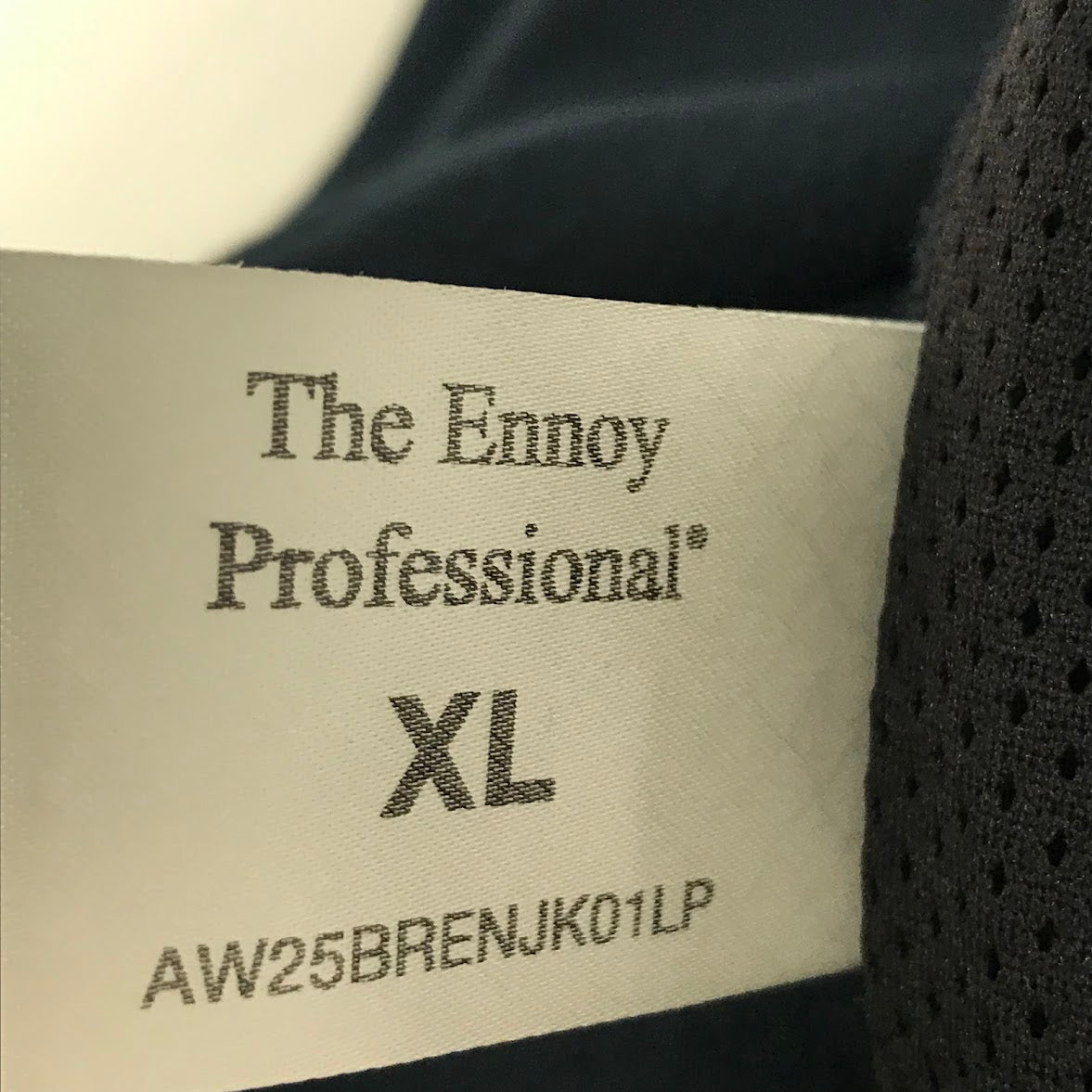 The Ennoy Professional|エンノイ 25AW FLEECE VEST フリースベスト ベスト AW25BRENJK01LP ネイビー サイズ:XL【倉吉店】