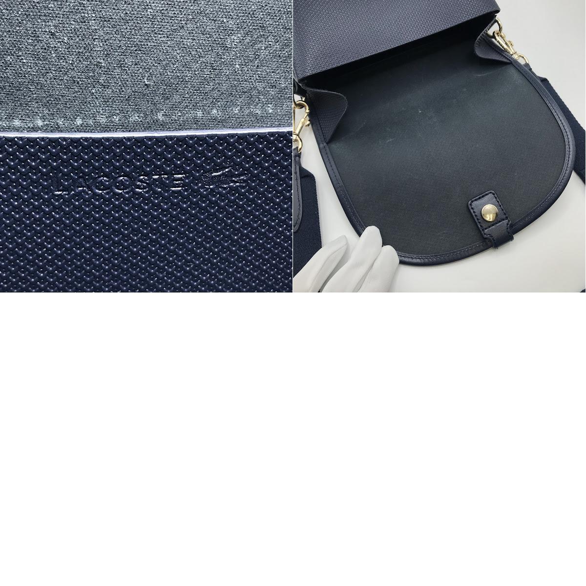 LACOSTE | ラコステ ショルダーバッグ ネイビー【倉吉店】