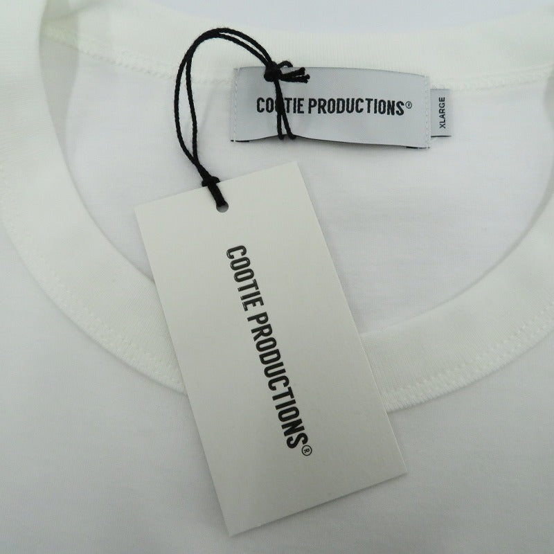 COOTIE | クーティー Oversized Print S/S Tee 半袖Tシャツ CTE-25A341 ホワイト サイズ:XL【瀬戸大橋店】