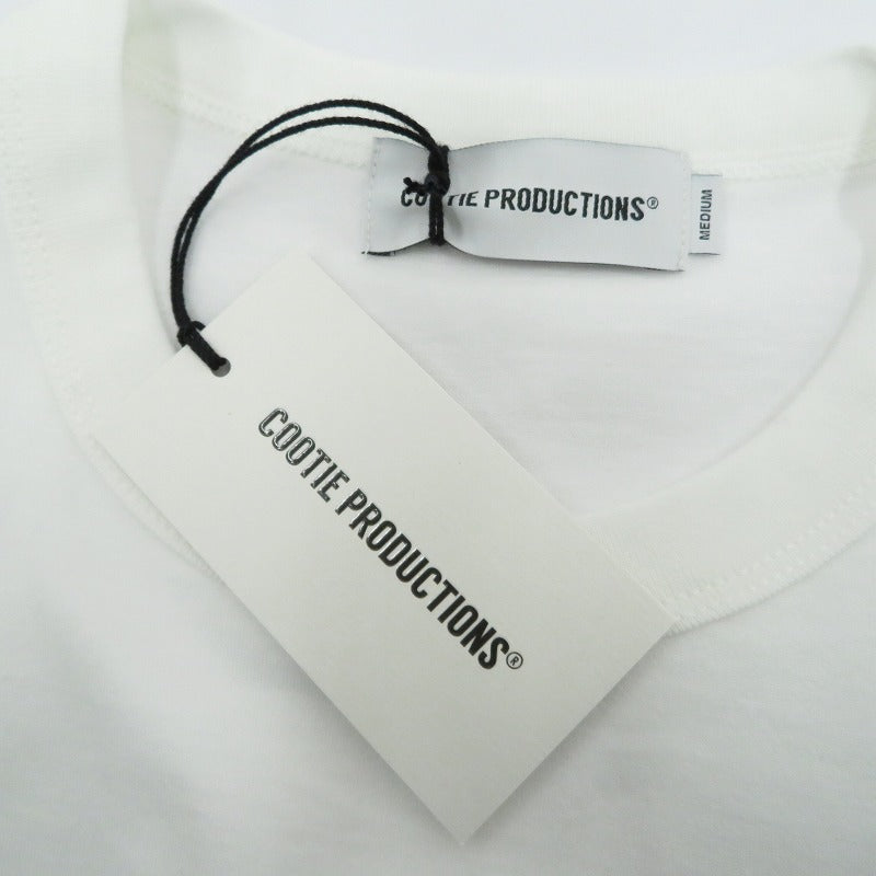 COOTIE | クーティー Oversized Print S/S Tee 半袖Tシャツ CTE-25A341 ホワイト サイズ:M【瀬戸大橋店】