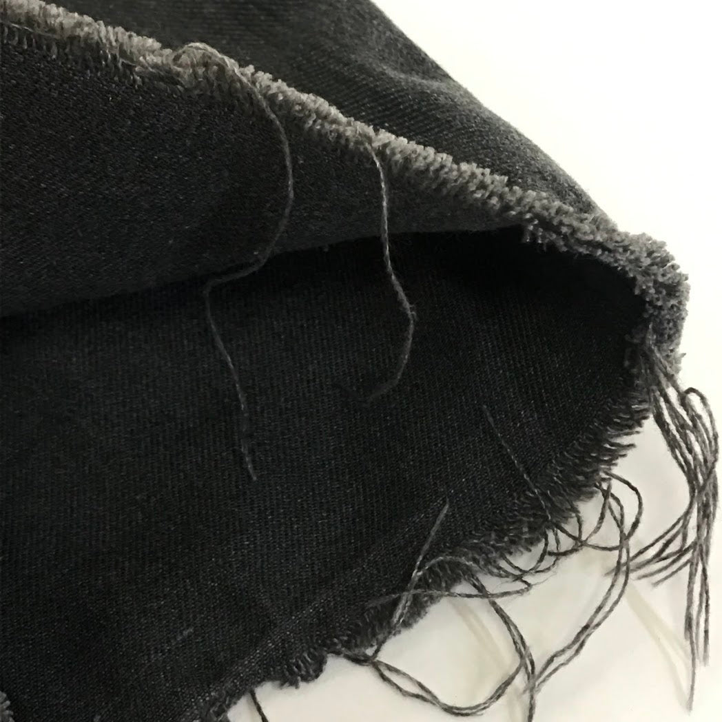 Needles | ニードルス CUT-OFF FRINGE JEANS カットオフ デニムパンツ ブラック サイズ:M【倉吉店】
