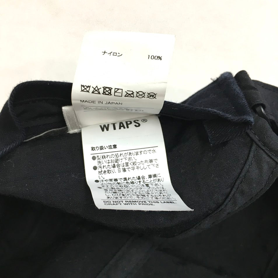 W)TAPS | ダブルタップス CAP.NYLON.TUSSAH キャップ 191HCDT-HT03 ブラック【倉吉店】