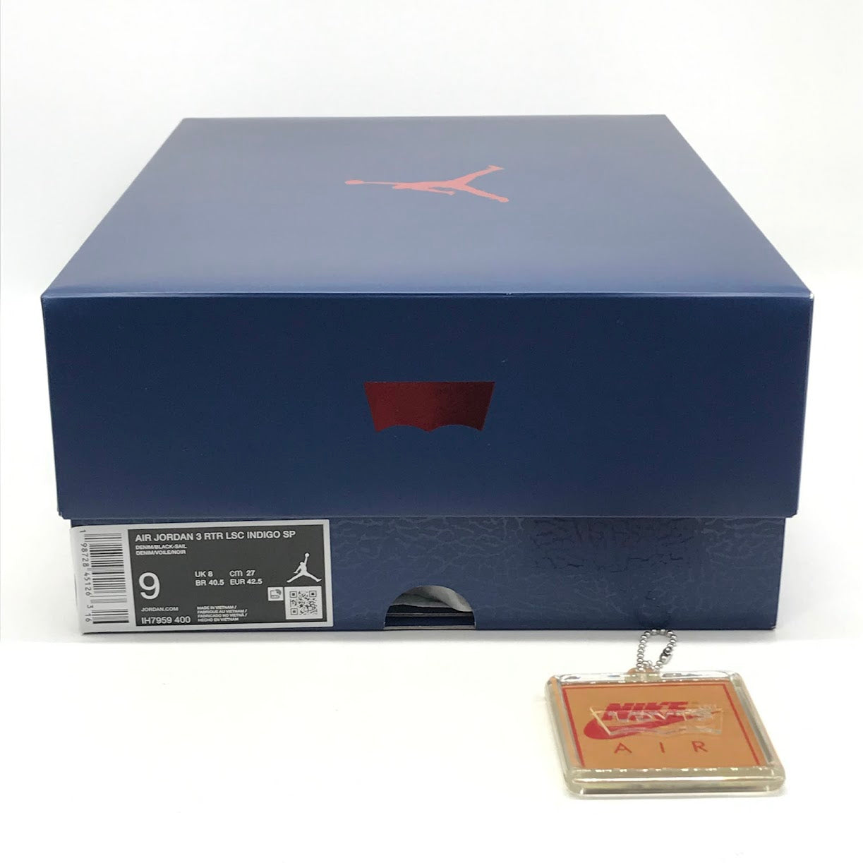 NIKE | ナイキ LEVI'S(リーバイス) AIR JORDAN 3 DENIM スニーカー IH7959-400 インディゴ 27cm【倉吉店】
