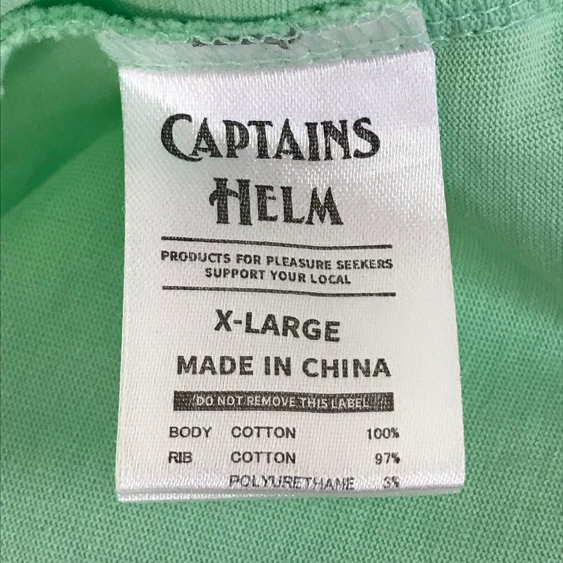 CAPTAINS HELM | キャプテンズヘルム ポケットT 半袖Tシャツ ライトブルー サイズ:XL【倉吉店】