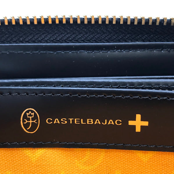 CASTEL BAJAC | カステルバジャック CITE ラウンドファスナー長財布 長財布 ブラック【倉吉店】