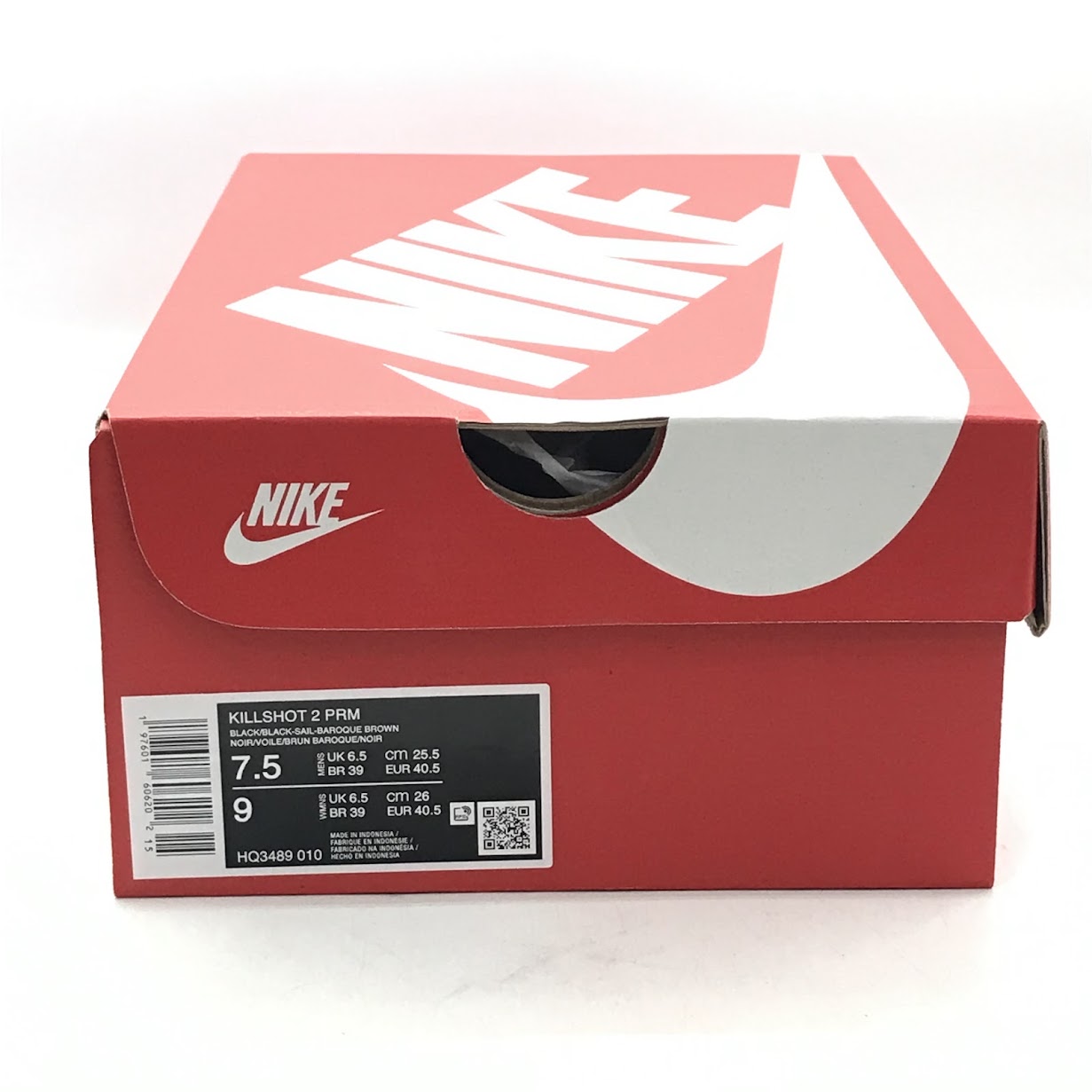 NIKE | ナイキ KILLSHOT 2 PRM スニーカー HQ3489-010 ブラック 26cm【倉吉店】