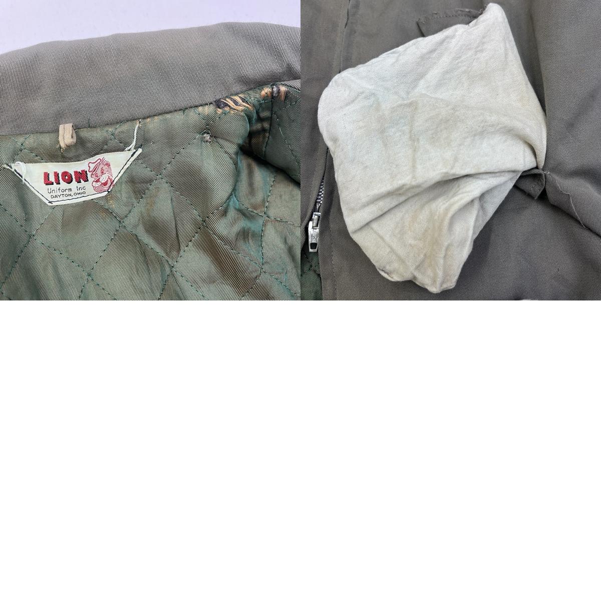 LION Gabardine Jacket 50'S その他アウター ブラウン【加古川店】