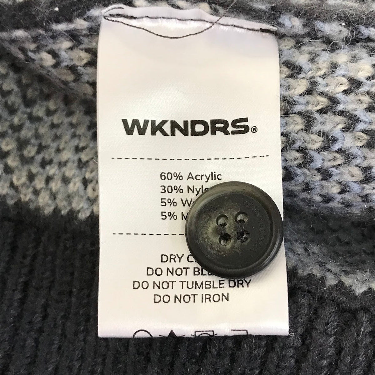 WKNDRS | ウィークエンダーズ MASHROOM CARDIGAN 総柄 カーディガン サイズ:M【倉吉店】