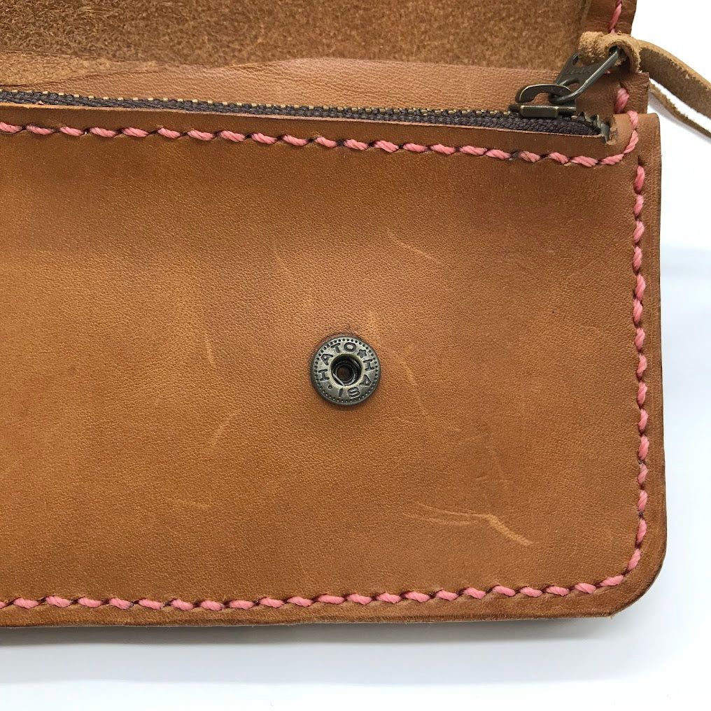 HATOHASI|ハシハト 二つ折り長財布 長財布 ブラウン【倉吉店】