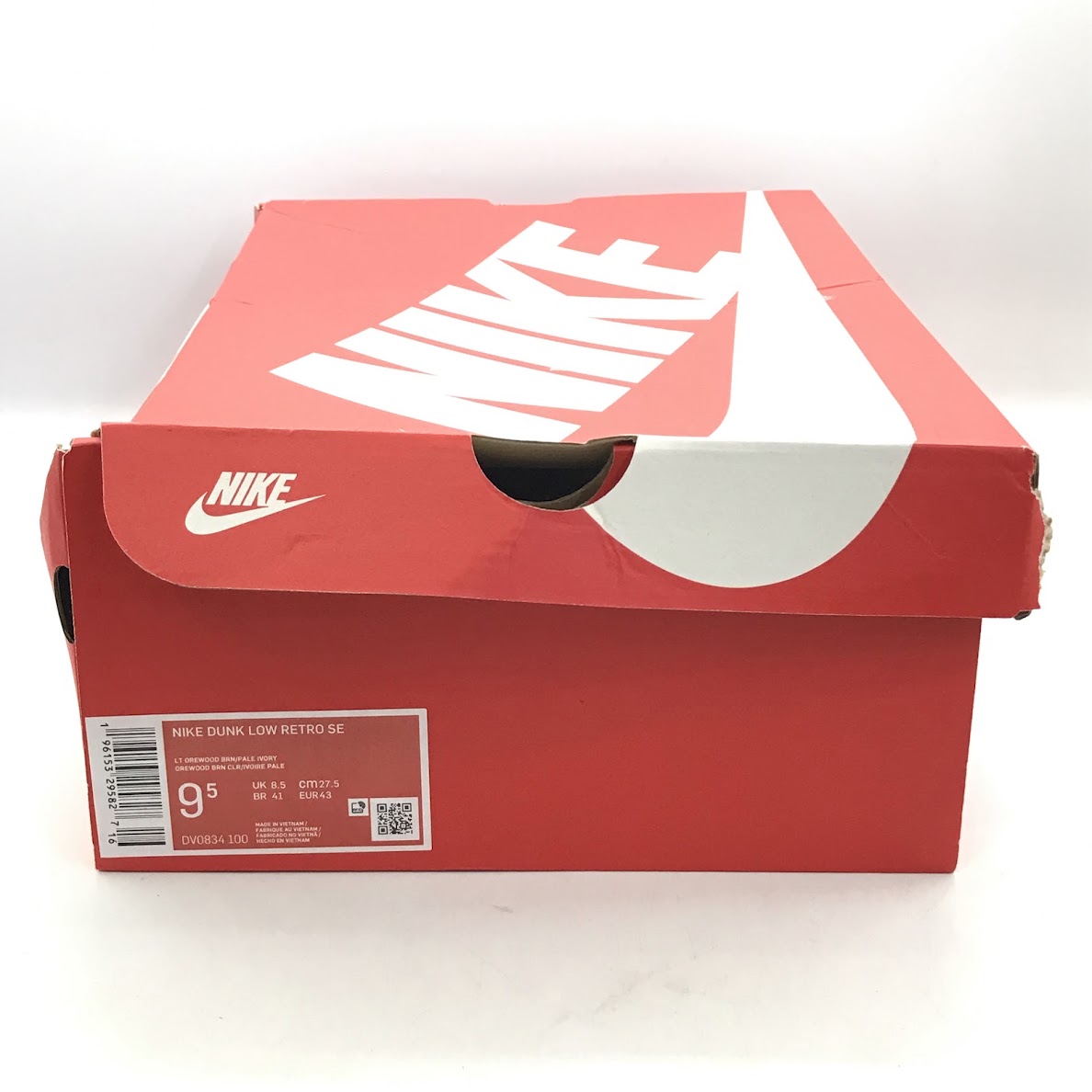 NIKE | ナイキ DUNK LOW RETRO SE LT スニーカー DV0834-100 アイボリー 27.5cm【倉吉店】