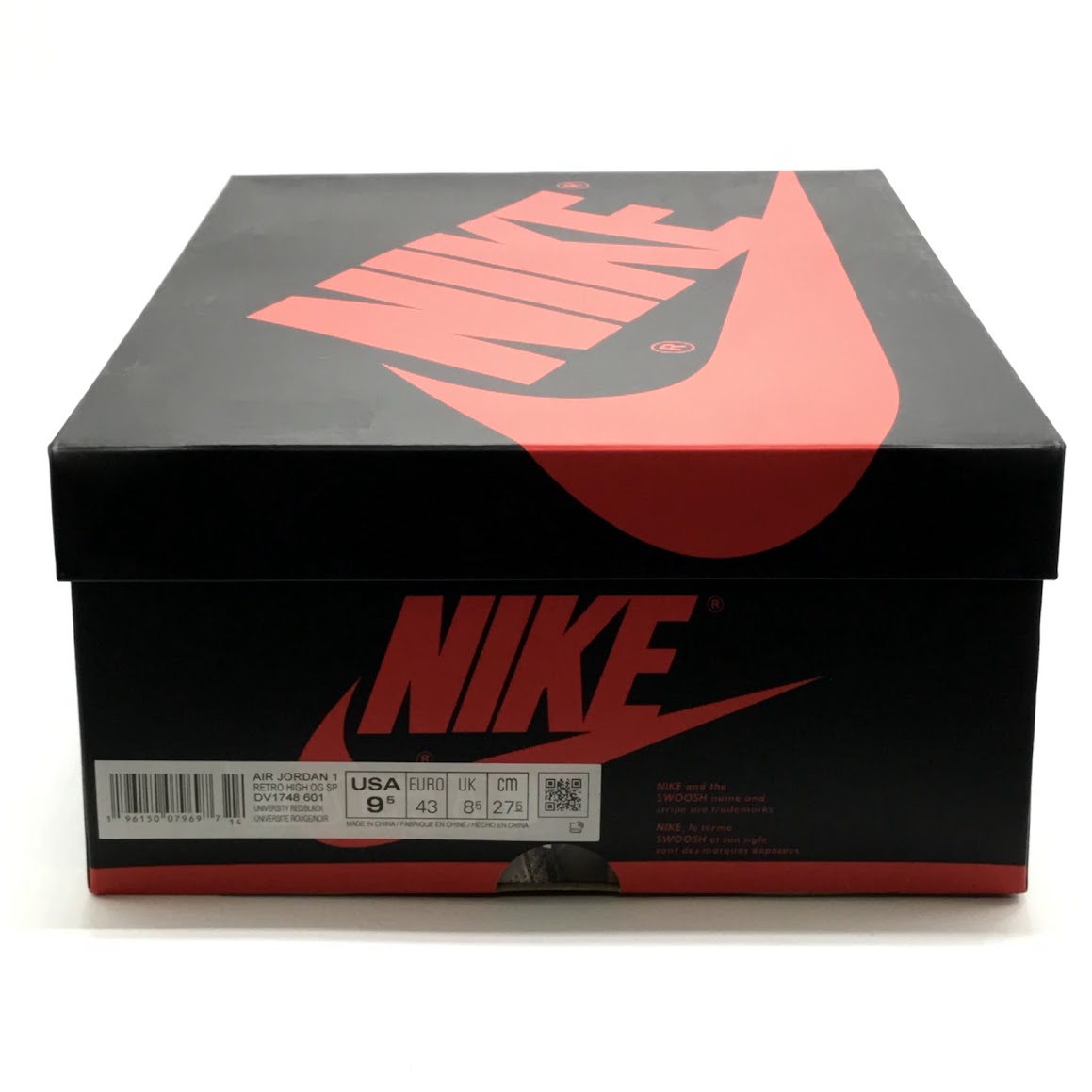 NIKE | ナイキ AIR JORDAN 1 HIGH OG 'SPIDER-MAN' スニーカー DV1748-601 レッド 27.5cm【倉吉店】
