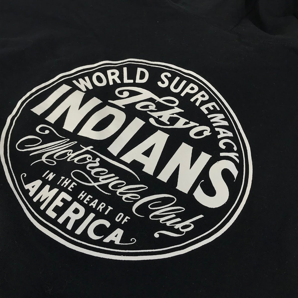 TOKYO INDIANS MC|東京インディアンズモーターサイクル プルオーバーパーカー パーカー ブラック サイズ:L【倉吉店】