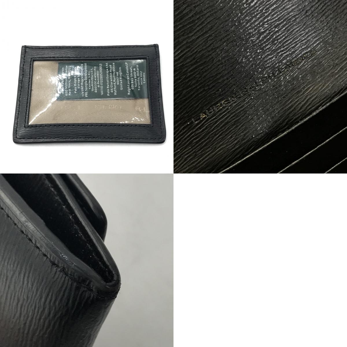 RALPH LAUREN | ラルフローレン LAUREN RALPH LAUREN カードケース ブラック【倉吉店】