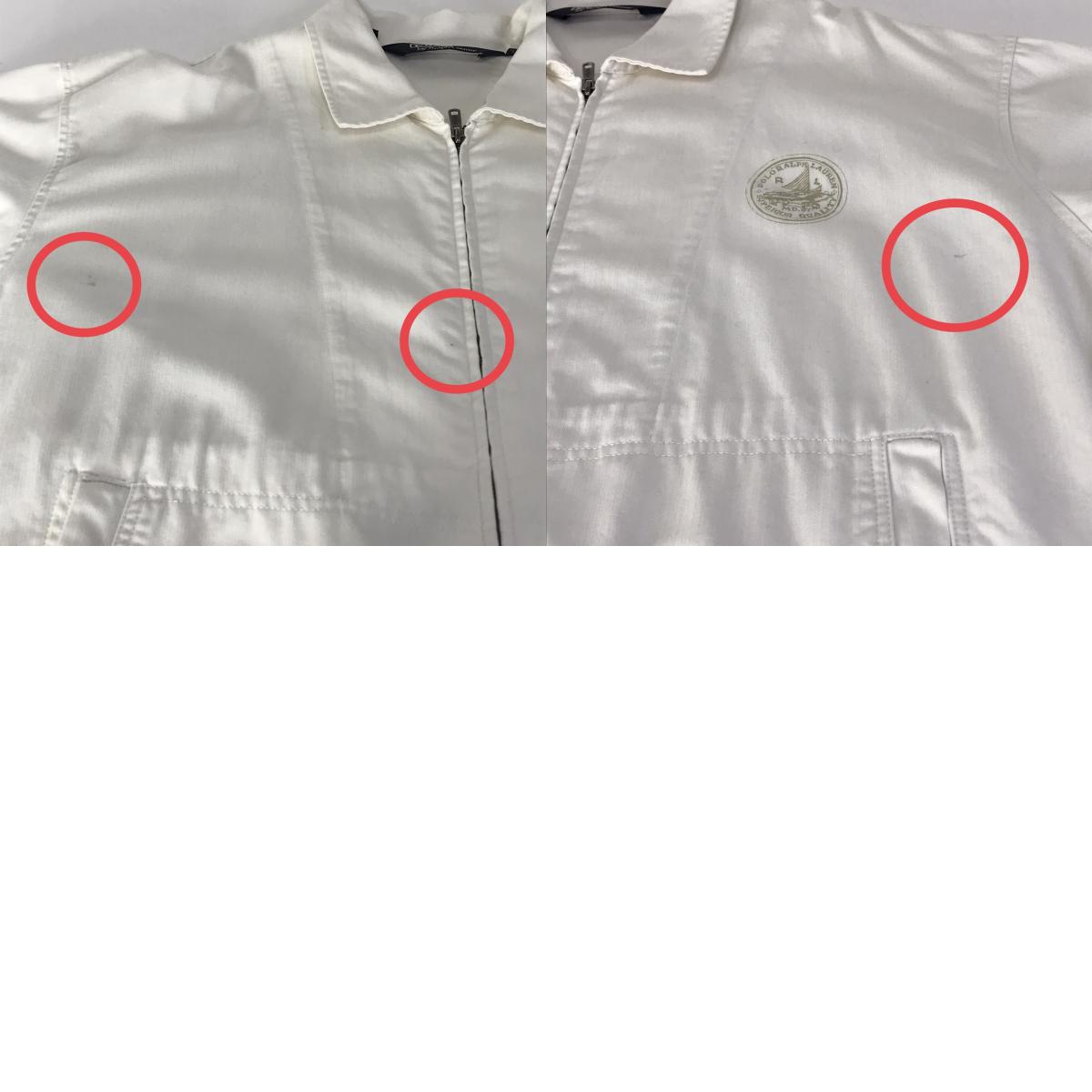 RALPH LAUREN | ラルフローレン 90S スイングトップ ホワイト サイズ:XL【倉吉店】