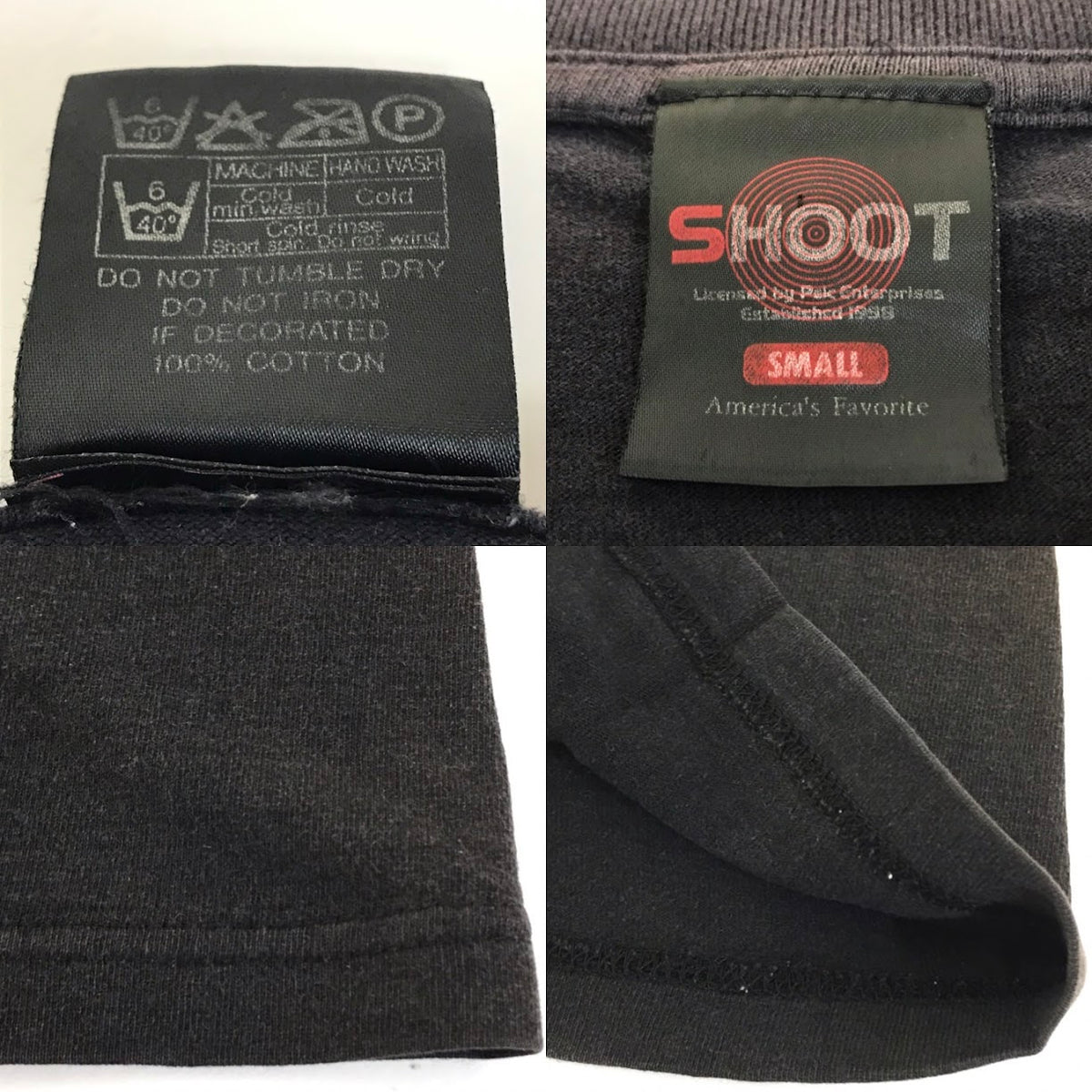 バンドTEE SHOOTタグ マリリンマンソン 00s 半袖Tシャツ チャコールグレー サイズ:S【倉吉店】