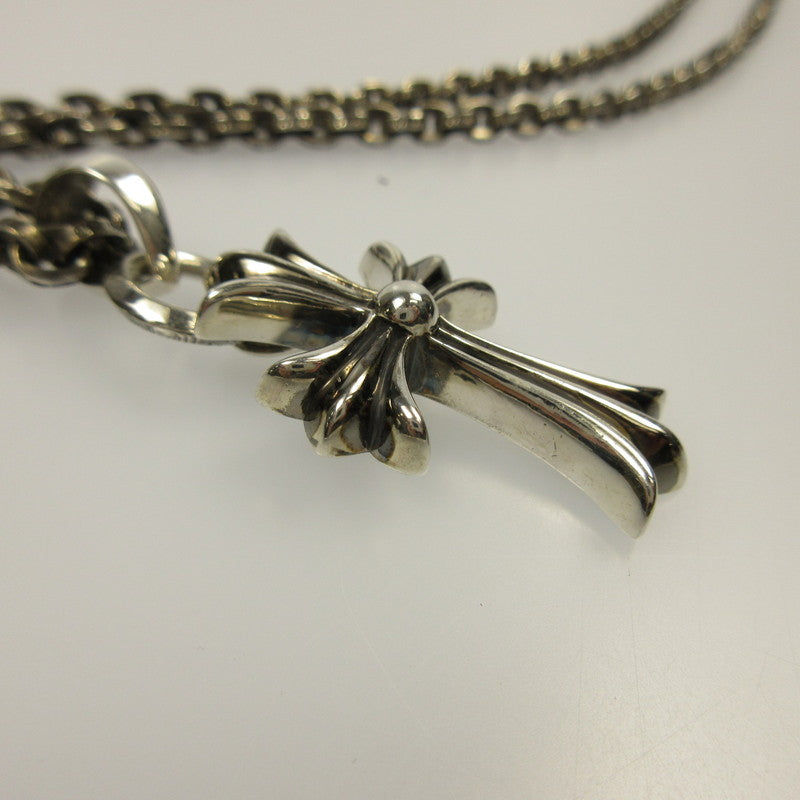【中古】CHROME HEARTS | クロムハーツ PAPER CHAIN 30 / CH CRS SML w/BALE ネックレス シルバー