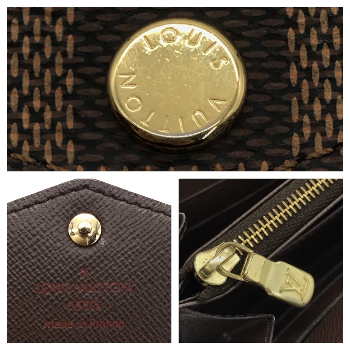 LOUIS VUITTON | ルイ・ヴィトン ダミエ ポルトフォイユ・サラ 二つ折り長財布 長財布 N63209【倉吉店】
