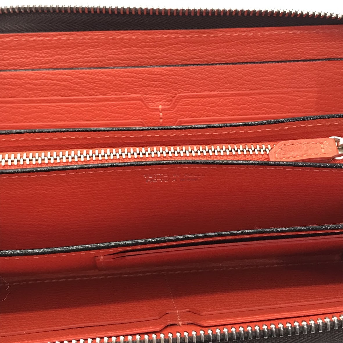 L'arcobaleno | ラルコバレーノ ラウンドファスナー長財布 長財布 ブラウン【倉吉店】