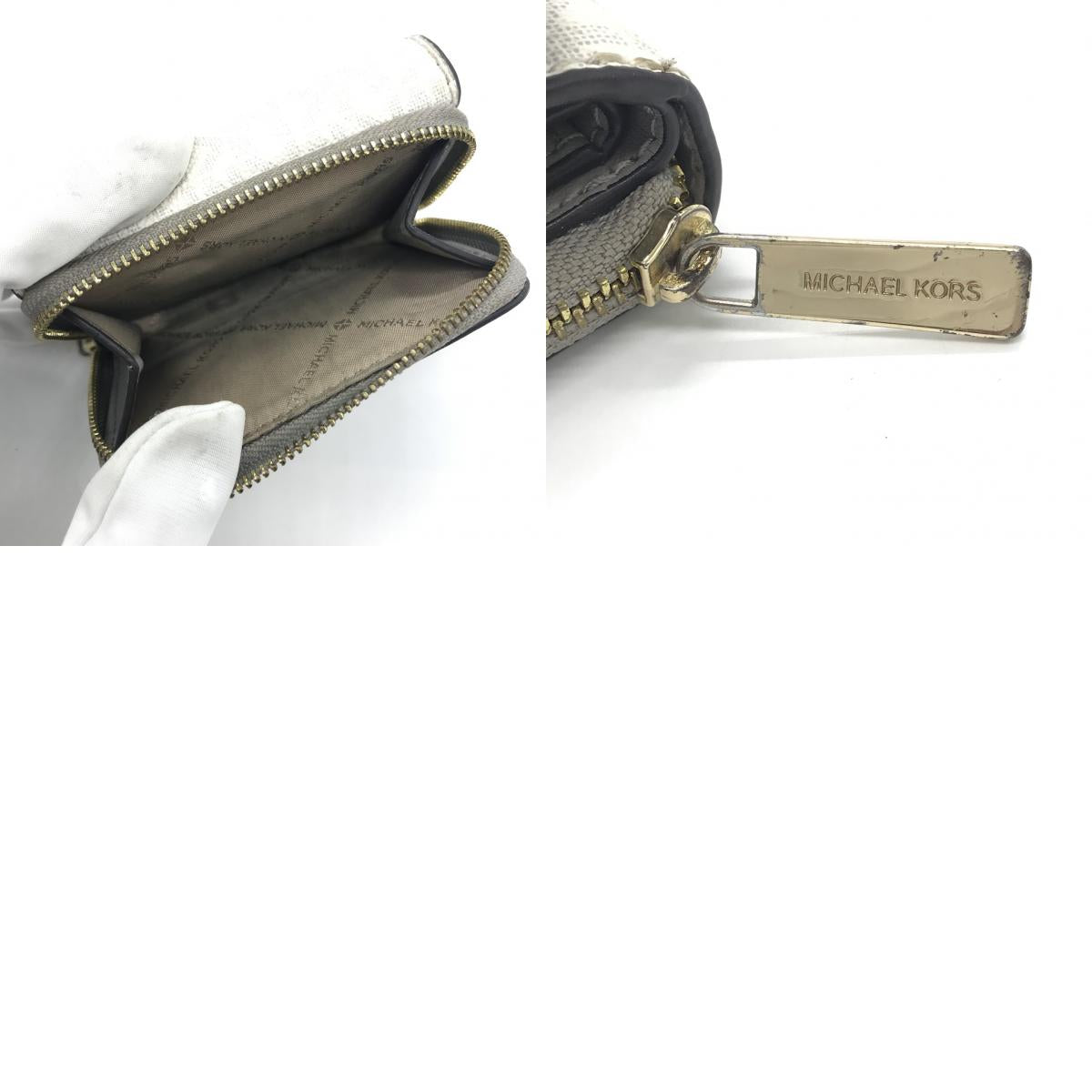 Michael Kors | マイケルコース 三つ折り財布 35FGTVZ5V ホワイト【倉吉店】