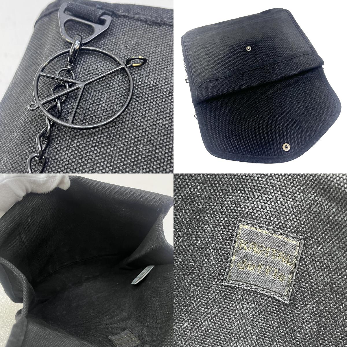 KAPITAL | キャピタル ARMY ランチ BOX BAG ショルダーバッグ EK-1100 ブラック【加古川店】