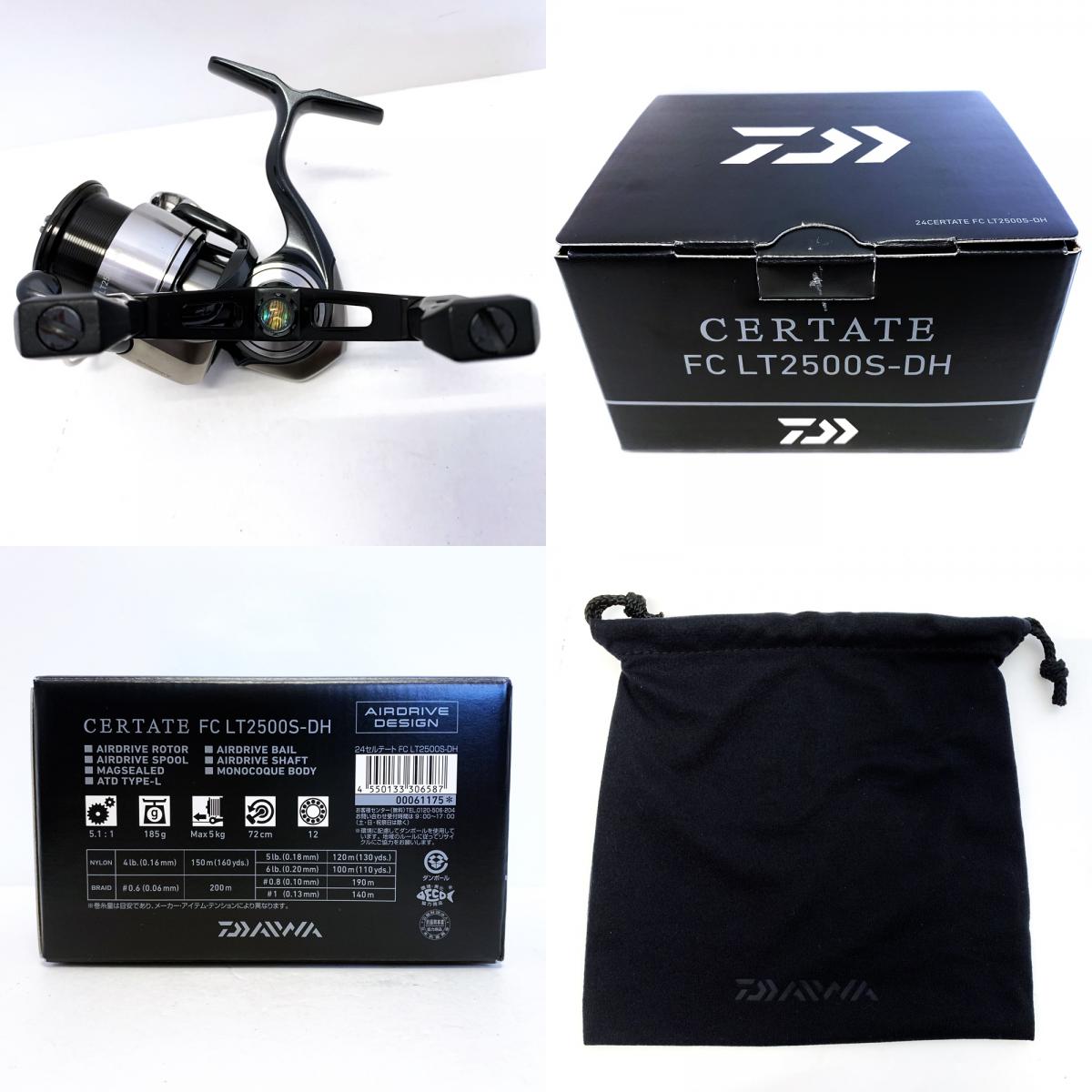【フィッシング/釣り/釣具/リール】 【スピニングリール】Daiwa | ダイワ 24セルテートFCLT 2500S-DH カスタムハンドル(純正品なし)【加古川店】
