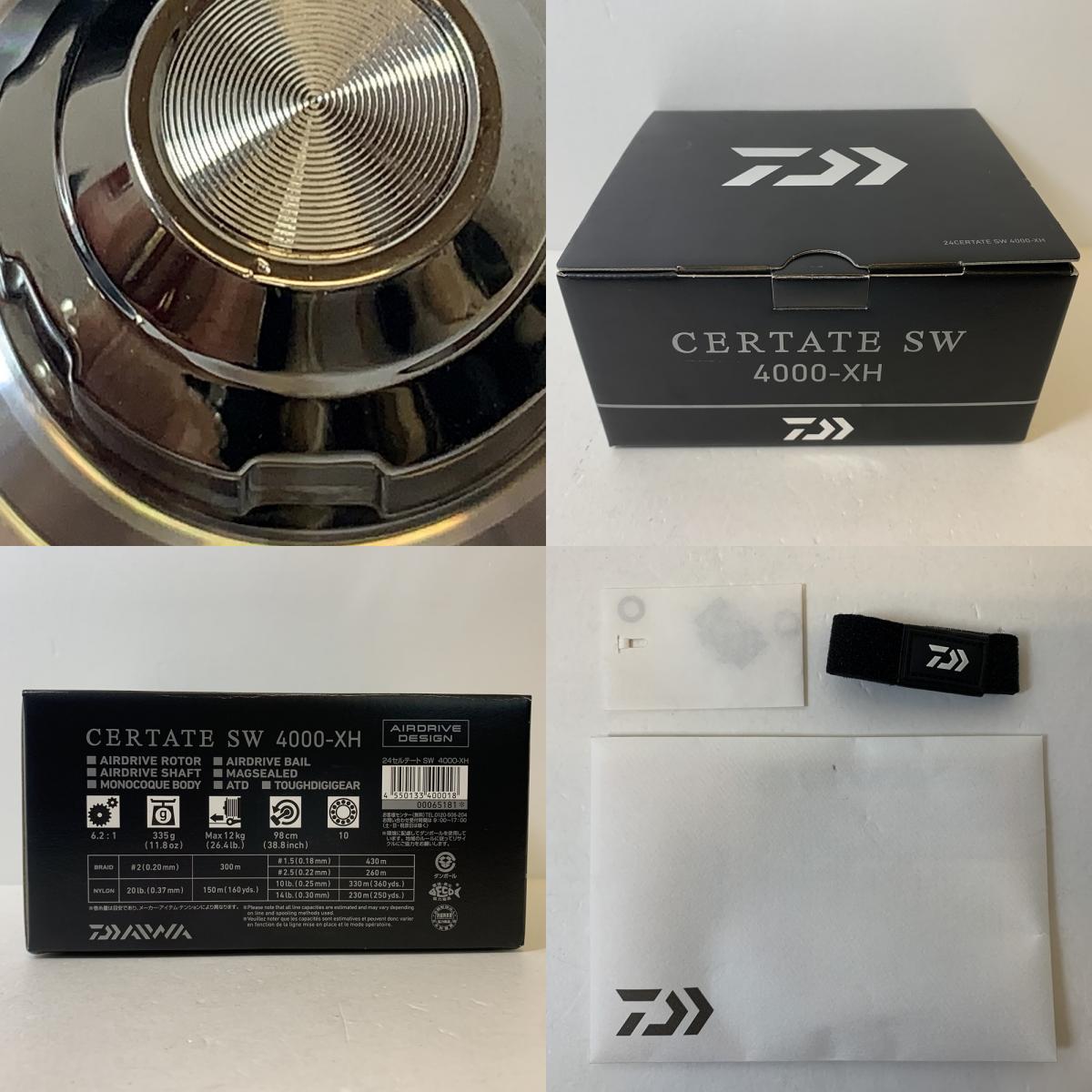 【中古】【フィッシング/釣り/釣具/リール】 【スピニングリール】Daiwa | ダイワ 24セルテートSW 4000-XH【加古川店】