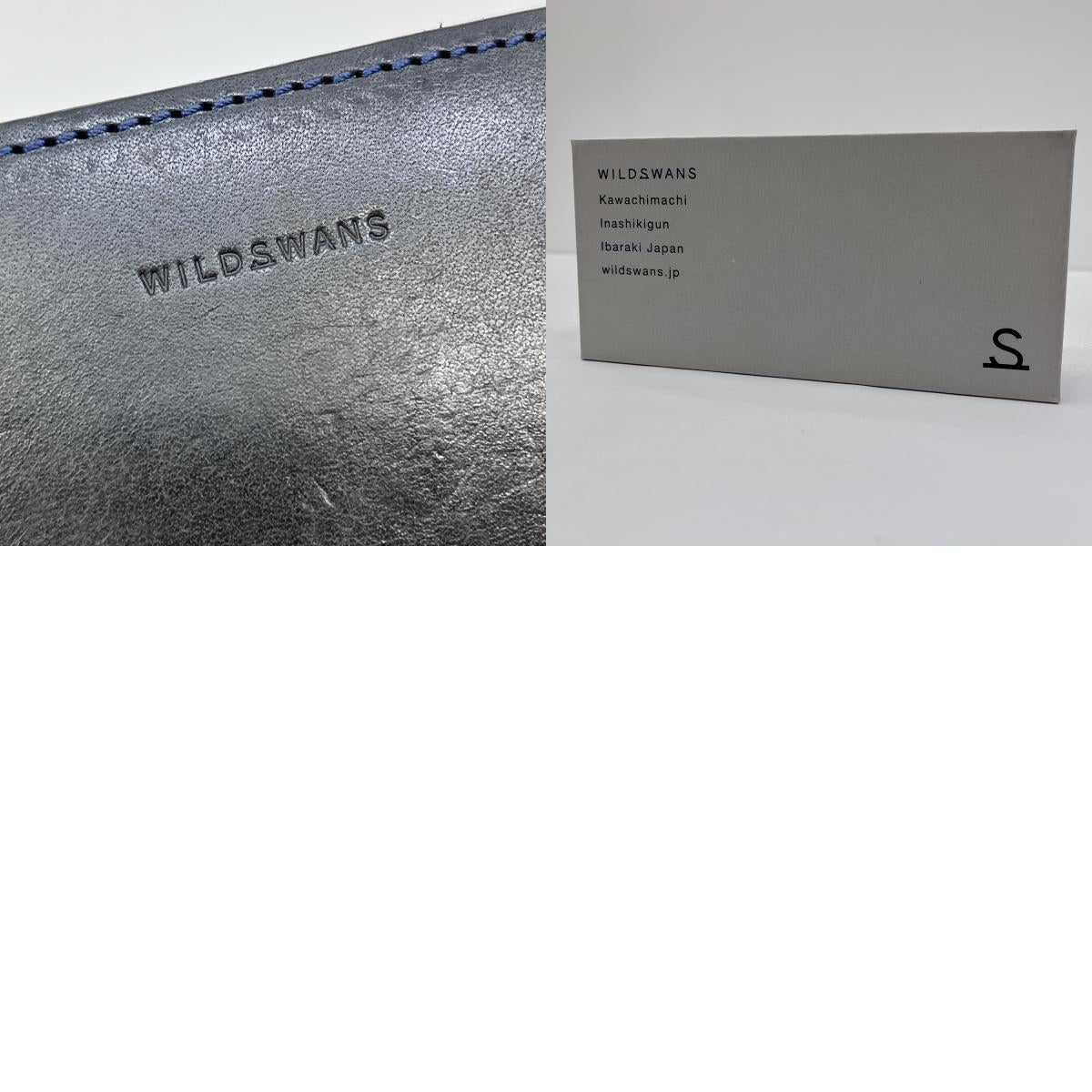 WILDSWANS | ワイルドスワンズ FULL GRAIN BRIDLE 三つ折り財布 SP-BYRNE ブラック【加古川店】