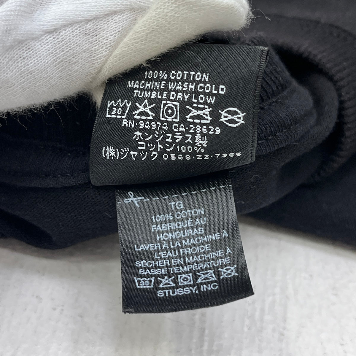STUSSY | ステューシー STOCK TOKYO TEE 半袖Tシャツ ブラック サイズ:XL【加古川店】
