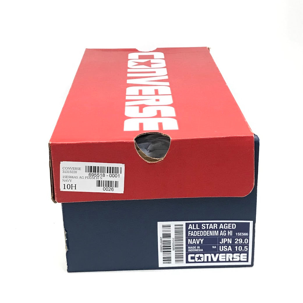 CONVERSE | コンバース ALL STAR AGED FADEDDENIM AG HI スニーカー 1SE566 インディゴ 29cm【倉吉店】