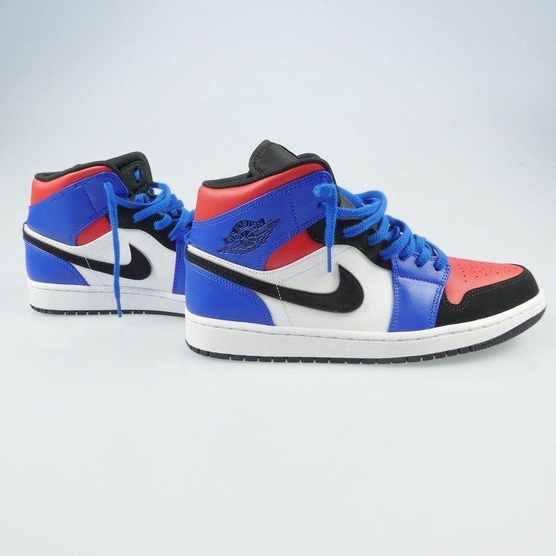 【中古】NIKE | ナイキ AIR JORDAN 1 MID TOP 3 スニーカー 554724-124 28cm