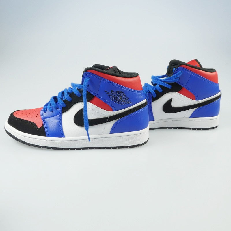 【中古】NIKE | ナイキ AIR JORDAN 1 MID TOP 3 スニーカー 554724-124 28cm