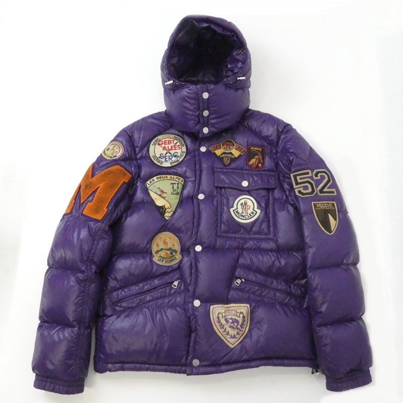 【中古】MONCLER | モンクレール K2 SPECIAL ダウンジャケット Z6H0183 パープル サイズ:2