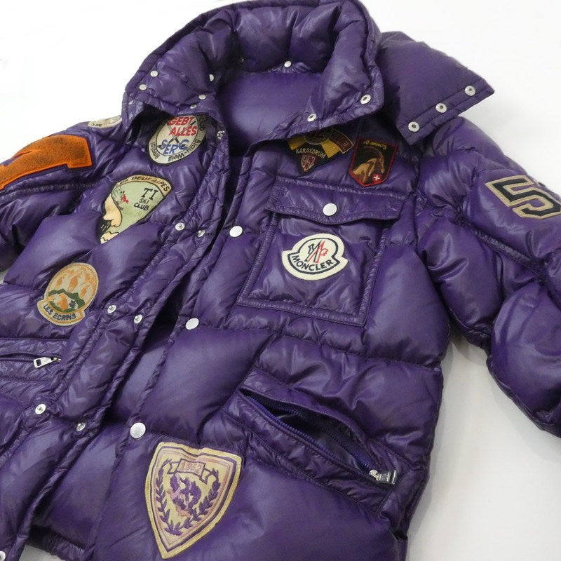 【中古】MONCLER | モンクレール K2 SPECIAL ダウンジャケット Z6H0183 パープル サイズ:2
