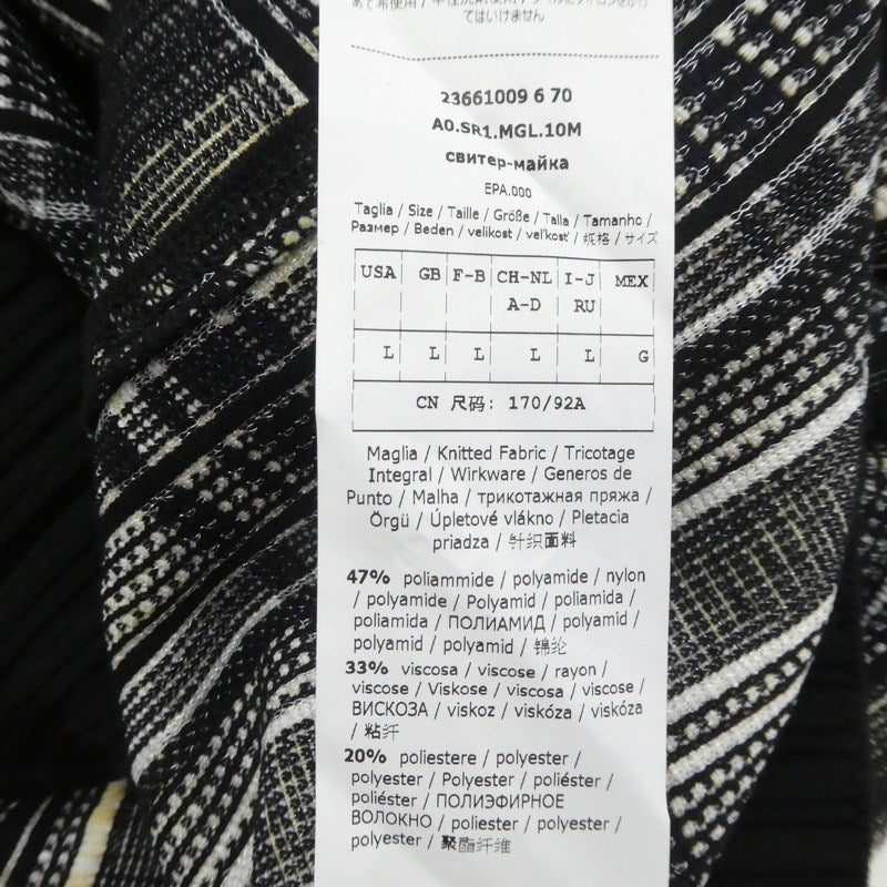【中古】MAX MARA | マックスマーラ セーター 23661009 SPOTMAX 国内正規品 マルチカラー サイズ:L