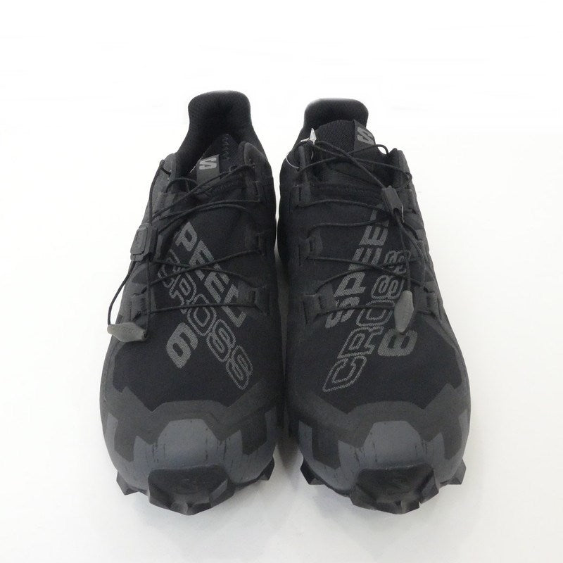 【中古】SALOMON | サロモン SPEEDCROSS 6 GTX スニーカー 417386 ブラック 27cm