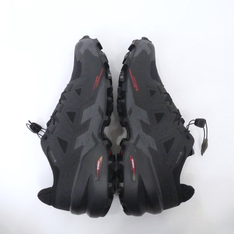 【中古】SALOMON | サロモン SPEEDCROSS 6 GTX スニーカー 417386 ブラック 27cm