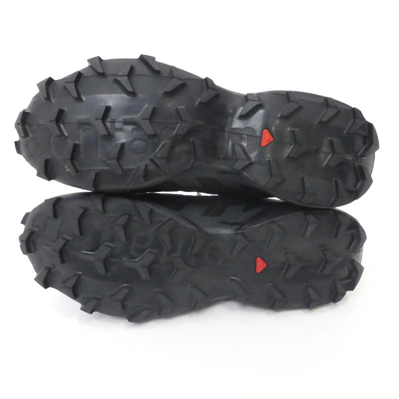 【中古】SALOMON | サロモン SPEEDCROSS 6 GTX スニーカー 417386 ブラック 27cm