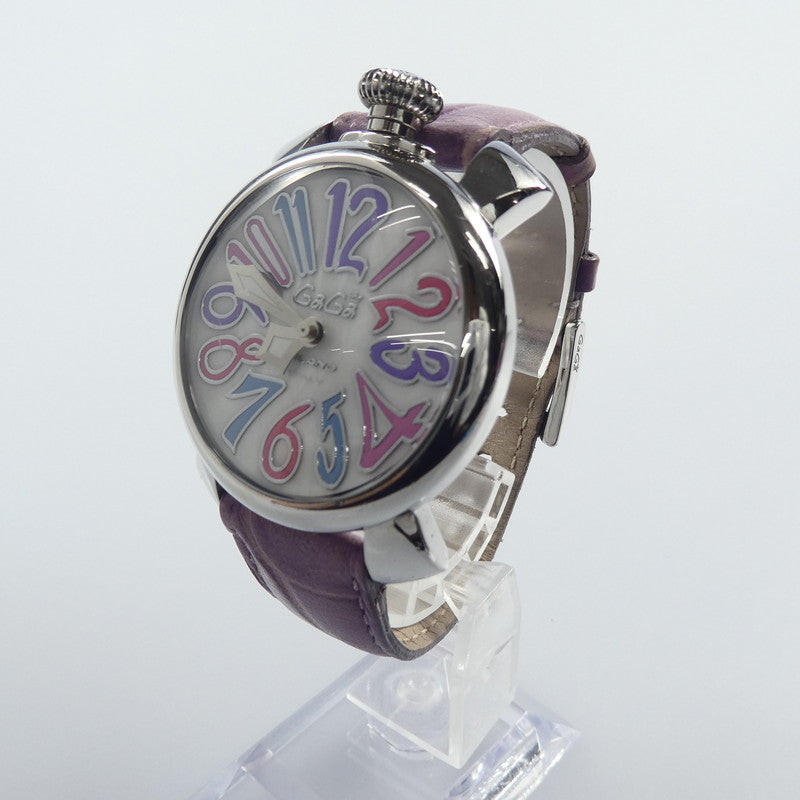 【中古】GaGaMILANO | ガガミラノ MANUALE 40MM 腕時計 5020.7
