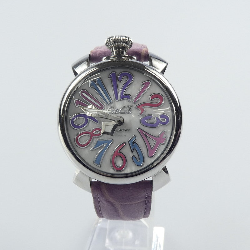 【中古】GaGaMILANO | ガガミラノ MANUALE 40MM 腕時計 5020.7