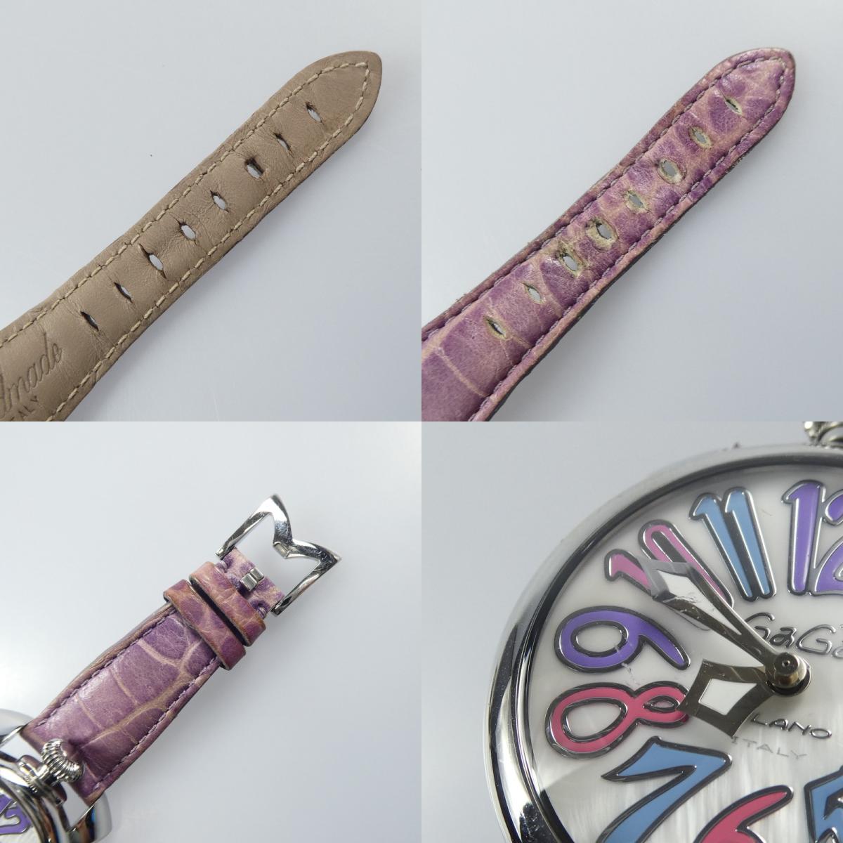 【中古】GaGaMILANO | ガガミラノ MANUALE 40MM 腕時計 5020.7