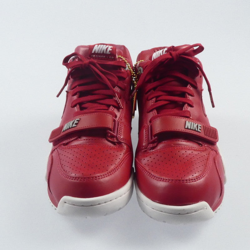 【中古】NIKE | ナイキ AIR TRAINER 1 MID スニーカー 8006942-661 レッド 27cm