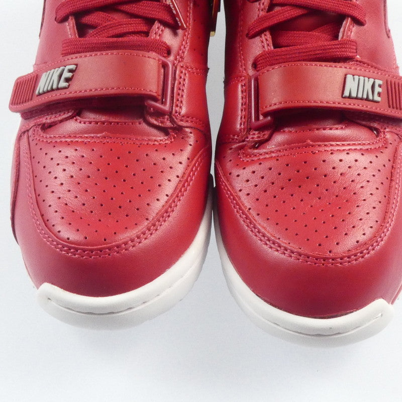 【中古】NIKE | ナイキ AIR TRAINER 1 MID スニーカー 8006942-661 レッド 27cm