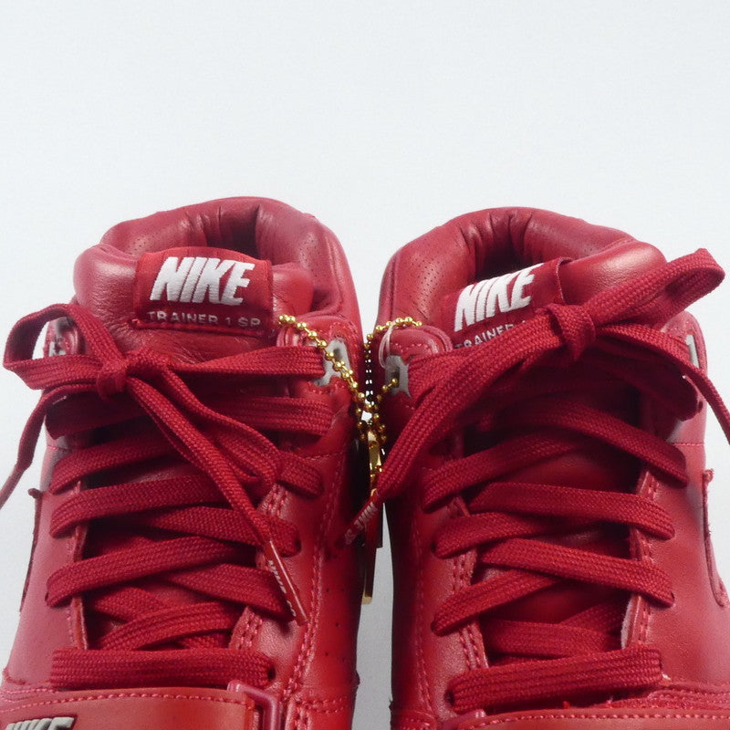 【中古】NIKE | ナイキ AIR TRAINER 1 MID スニーカー 8006942-661 レッド 27cm