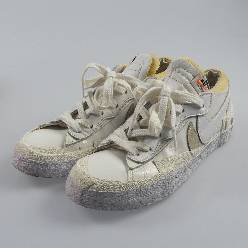 【中古】NIKE | ナイキ BLAZER LOW スニーカー DM6443-100 ホワイト 27.5cm