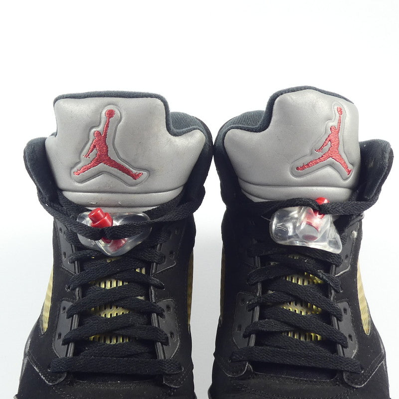 【中古】NIKE | ナイキ AIR JORDAN 5 RETRO OG スニーカー 845035-003 ブラック 27.5cm